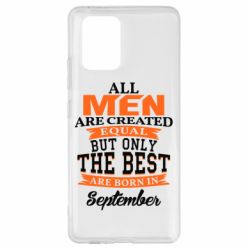 Чохол для Samsung S10 Lite The best men are born in September - PrintSalon
