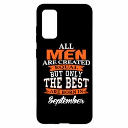 Чохол для Samsung S20 The best men are born in September - PrintSalon