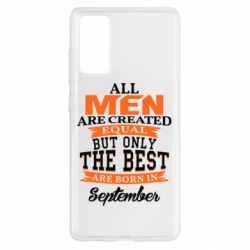 Чохол для Samsung S20 FE The best men are born in September - PrintSalon