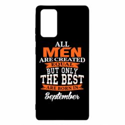 Чохол для Samsung Note 20 The best men are born in September - PrintSalon