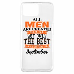 Чохол для Oppo A73The best men are born in September - PrintSalon