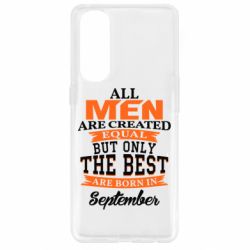Чохол для Oppo Reno 4 Pro The best men are born in September - PrintSalon