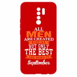 Чохол для Xiaomi Redmi 9 The best men are born in September - PrintSalon