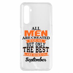 Чохол для Realme 6 Pro The best men are born in September - PrintSalon