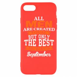 Чохол для iPhone SE 2022 The best men are born in September - PrintSalon