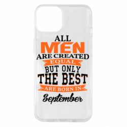 Чехол для iPhone 14 The best men are born in September