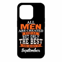 Чохол для iPhone 14 Pro The best men are born in September - PrintSalon