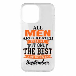 Чохол для iPhone 14 Pro Max The best men are born in September - PrintSalon