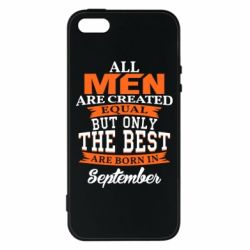 Чохол для iphone 5/5S/SE The best men are born in September - PrintSalon