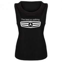 Женская майка The best or nothing - PrintSalon