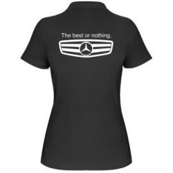Женское поло The best or nothing - PrintSalon