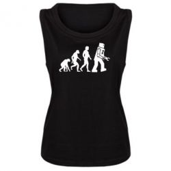 Женская майка The Bing Bang theory Evolution - PrintSalon