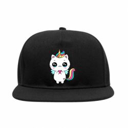 Снепбек The cat is unicorn - PrintSalon