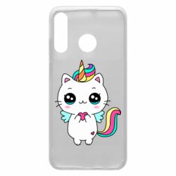 Чехол для Huawei P30 Lite The cat is unicorn - PrintSalon