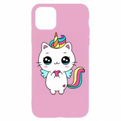 Чехол для iPhone 11 Pro The cat is unicorn - PrintSalon