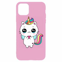 Чехол для iPhone 11 Pro Max The cat is unicorn - PrintSalon