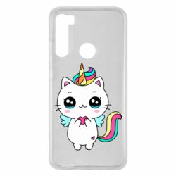 Чехол для Xiaomi Redmi Note 8 The cat is unicorn - PrintSalon