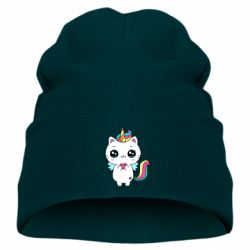 Детская шапка The cat is unicorn - PrintSalon