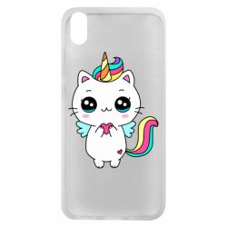 Чехол для Xiaomi Redmi 7A The cat is unicorn - PrintSalon