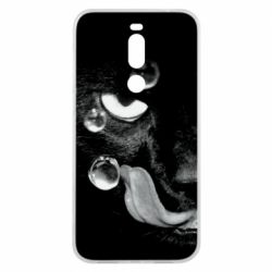 Чохол для Meizu X8 The cat licked - PrintSalon
