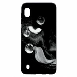 Чохол для Samsung A10 The cat licked - PrintSalon