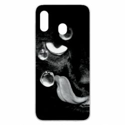 Чохол для Samsung A30 The cat licked - PrintSalon