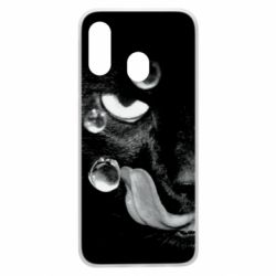 Чохол для Samsung A40 The cat licked - PrintSalon