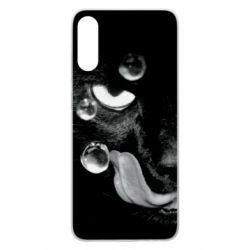 Чохол для Samsung A70 The cat licked - PrintSalon