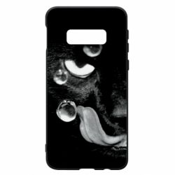Чохол для Samsung S10e The cat licked - PrintSalon