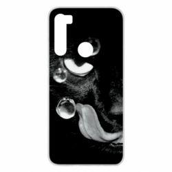 Чохол для Xiaomi Redmi Note 8 The cat licked - PrintSalon