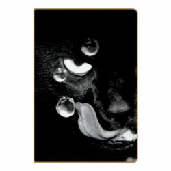 Блокнот з принтом The cat licked - PrintSalon