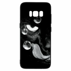 Чохол для Samsung S8 The cat licked - PrintSalon