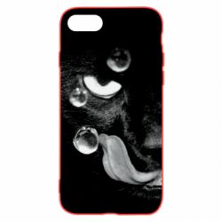 Чохол для iPhone SE 2020 The cat licked - PrintSalon
