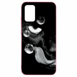 Чохол для Samsung A02s/M02s The cat licked - PrintSalon