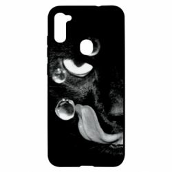 Чохол для Samsung A11 / M11 The cat licked - PrintSalon