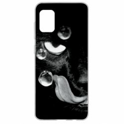 Чохол для Samsung A31 The cat licked - PrintSalon