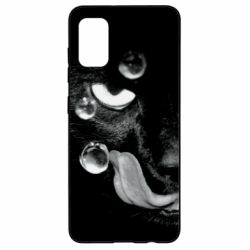 Чохол для Samsung A41 The cat licked - PrintSalon