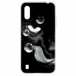 Чохол для Samsung A01 / M01 The cat licked - PrintSalon