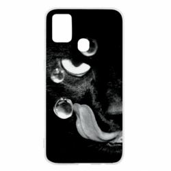 Чохол для Samsung M31 The cat licked - PrintSalon
