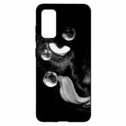 Чохол для Samsung S20 The cat licked - PrintSalon