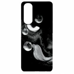 Чохол для Oppo Reno 4 Pro The cat licked - PrintSalon