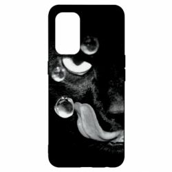 Чохол для Oppo Reno 5 4G The cat licked - PrintSalon