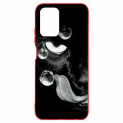 Чохол для Xiaomi Redmi Note 10 The cat licked - PrintSalon