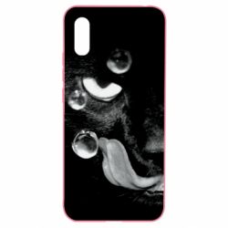 Чохол для Xiaomi Redmi 9a The cat licked - PrintSalon