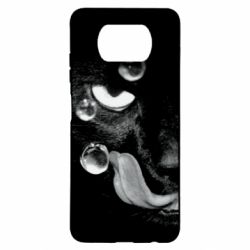 Чохол для Xiaomi Poco X3 The cat licked - PrintSalon
