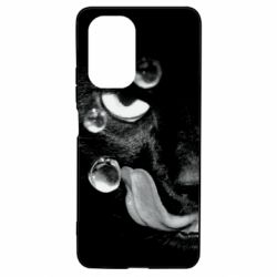 Чохол для Xiaomi Poco F3/K40 The cat licked - PrintSalon