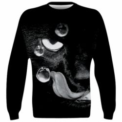 3D світшот The cat licked - PrintSalon