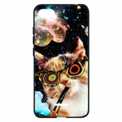 Чохол для Xiaomi Redmi 6A The cat smokes a pipe - PrintSalon