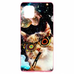Чохол для Samsung Note 10 Lite The cat smokes a pipe - PrintSalon