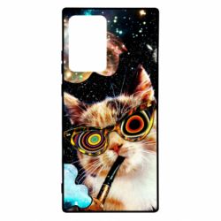 Чохол для Samsung Note 20 Ultra The cat smokes a pipe - PrintSalon